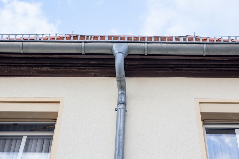 Residential Galvanized Gutter Installation