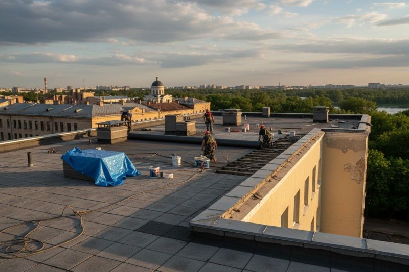 Flat Roofing Options