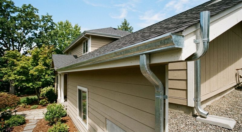 Galvanized Gutter Installation