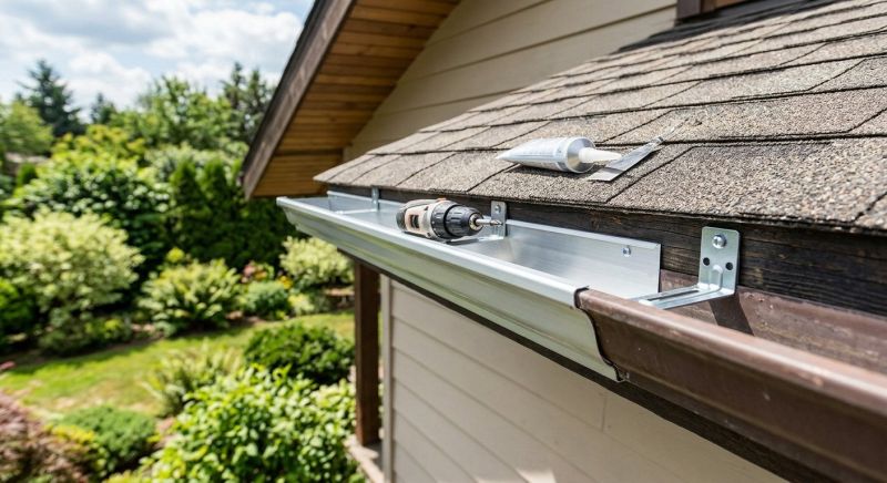 Galvanized Gutter Repair