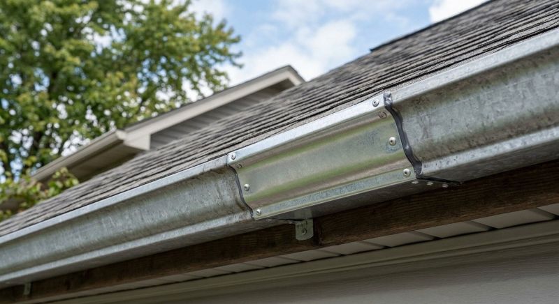 Galvanized Gutter Repair