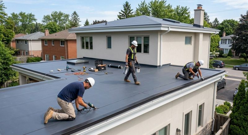 Installing A Flat Roof