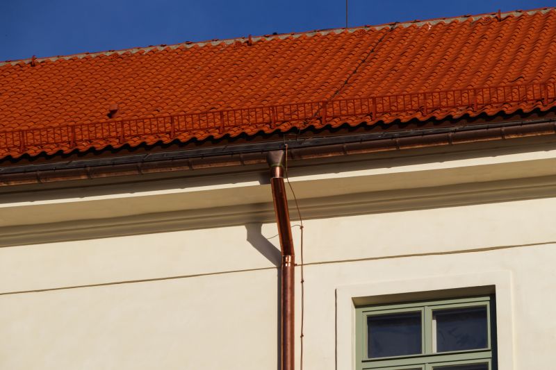 Residential Copper Gutter Installation