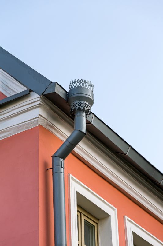 Residential Galvanized Gutter Installation