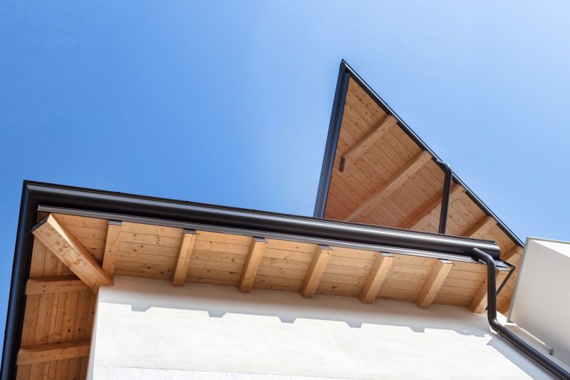 Residential Galvanized Gutter Installation