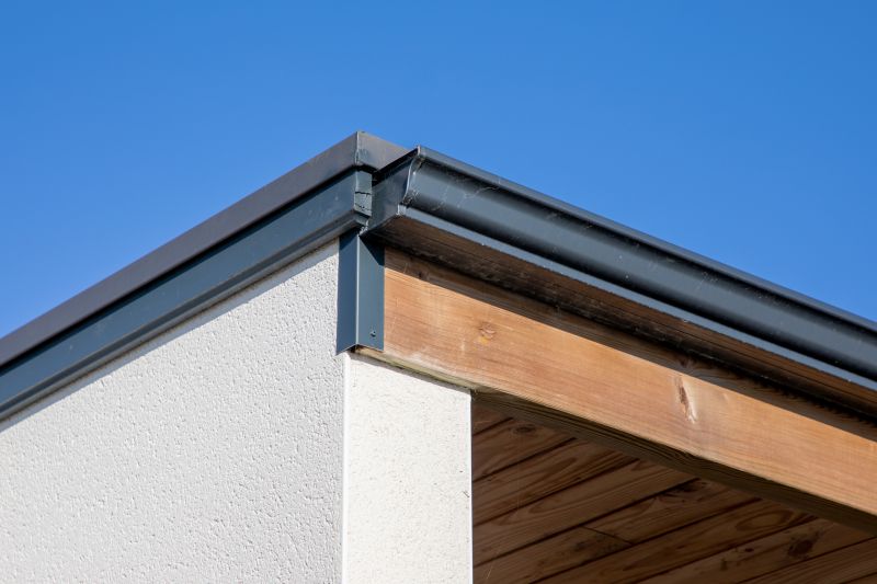 Residential Galvanized Gutter Installation