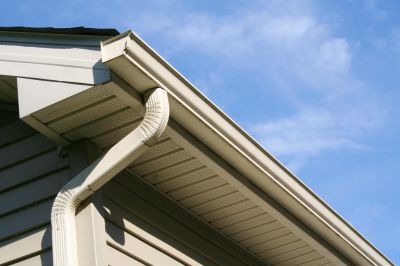 Residential Galvanized Gutter Installation