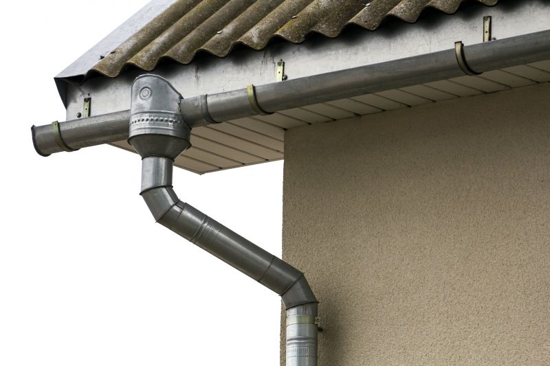 Residential Galvanized Gutter Installation