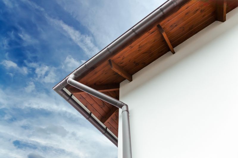 Residential Galvanized Gutter Installation