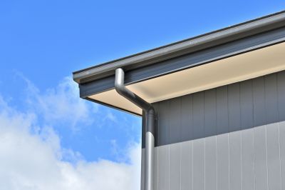Residential Galvanized Gutter Repair