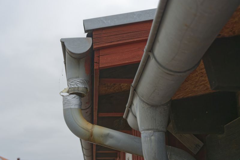 Residential Galvanized Gutter Repair