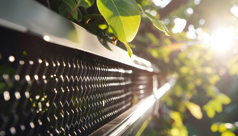 Residential Gutter Cover Installation