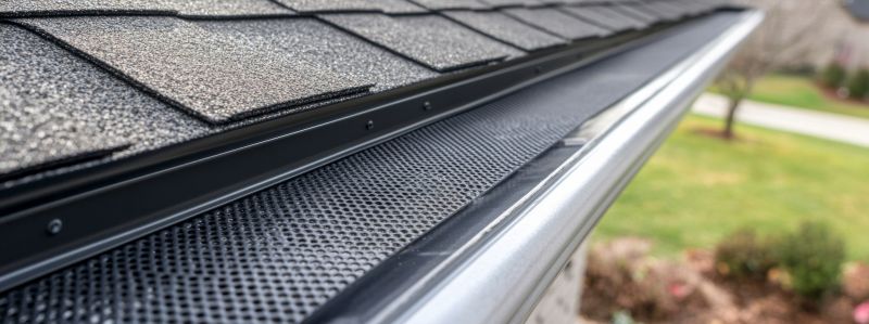 Residential Gutter Cover Installation