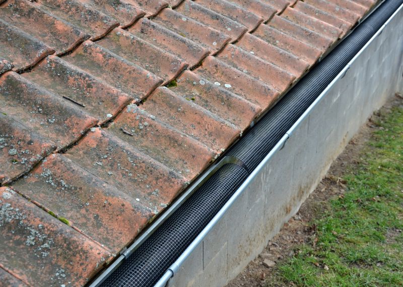 Residential Gutter Cover Installation