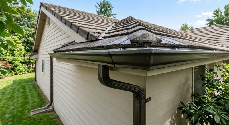 Residential Seamless Metal Gutter Repair