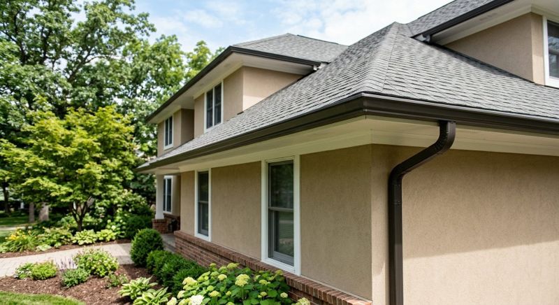 Residential Seamless Metal Gutter Repair