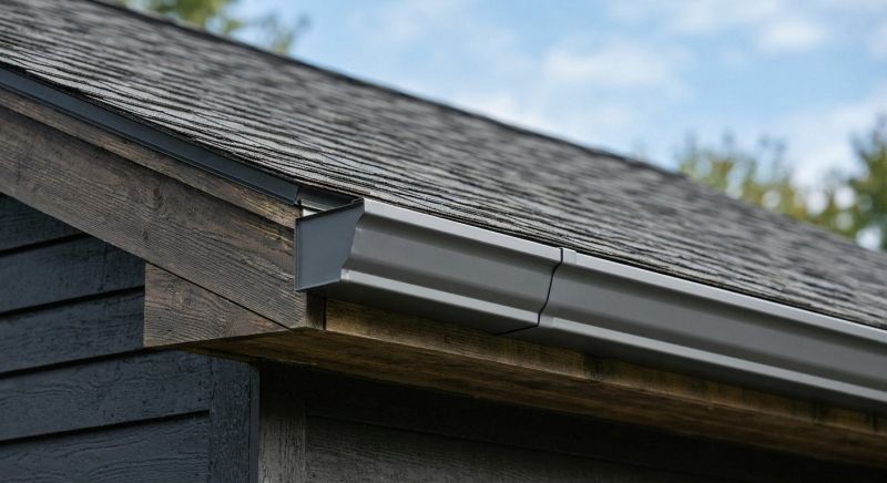 Residential Seamless Metal Gutter Repair