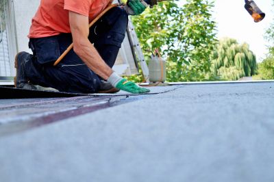 Tar Torchdown Roof Repair