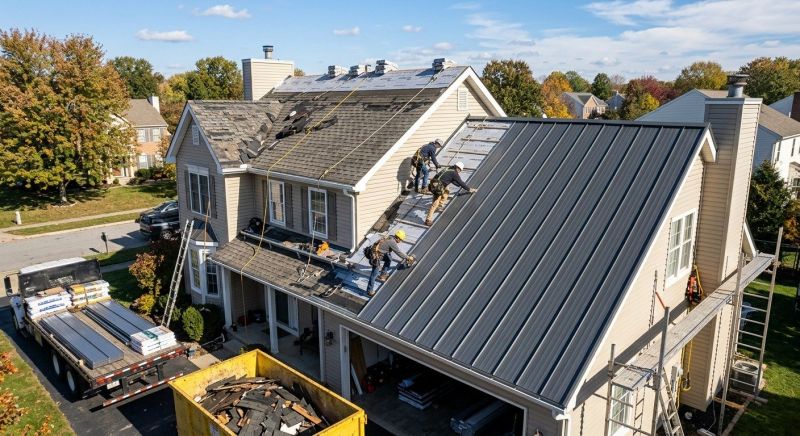 Upgrade To Modern Metal Roofing