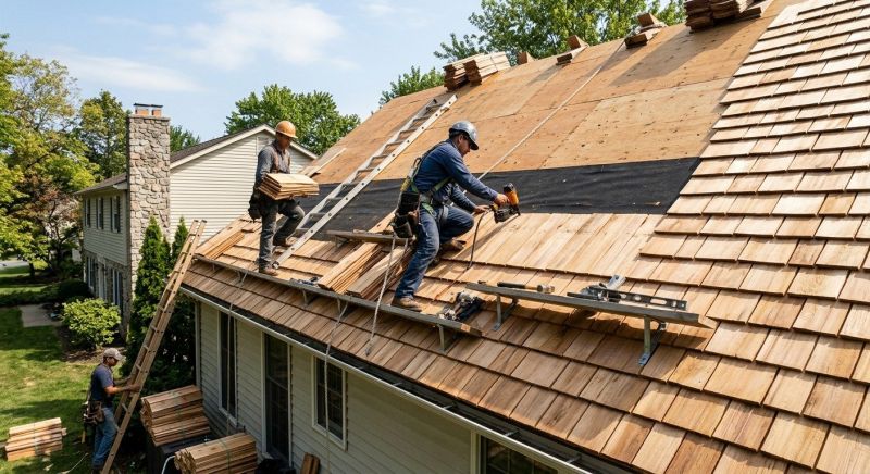 Wood Shake Roofing Options