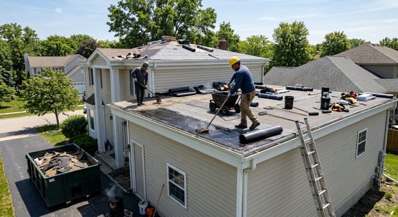 Tar Roof Replacement